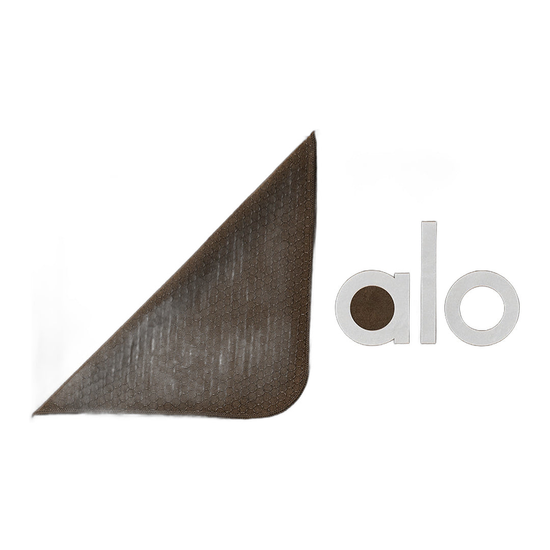 alo Grounded No-Slip Mat Towel - Espresso