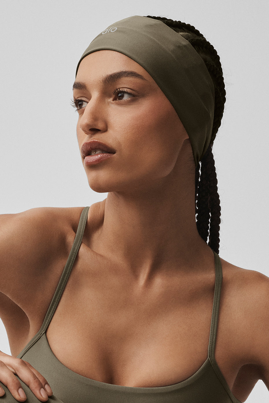 alo Airlift Headband - Olive Tree