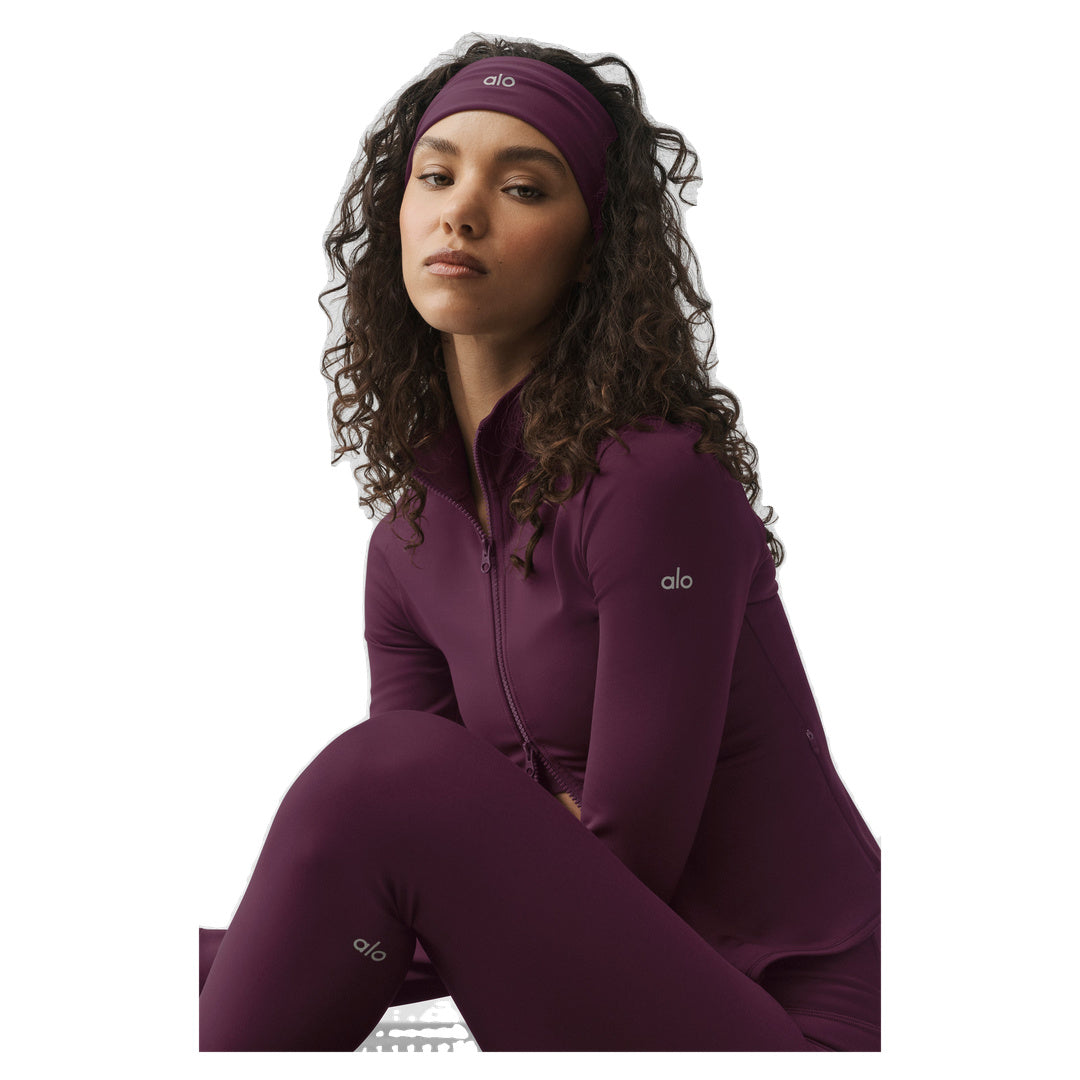 ALO Airlift Headband - Rich Bordeaux