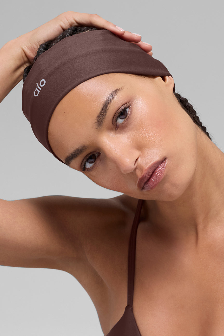 alo Airlift Headband - Brownstone