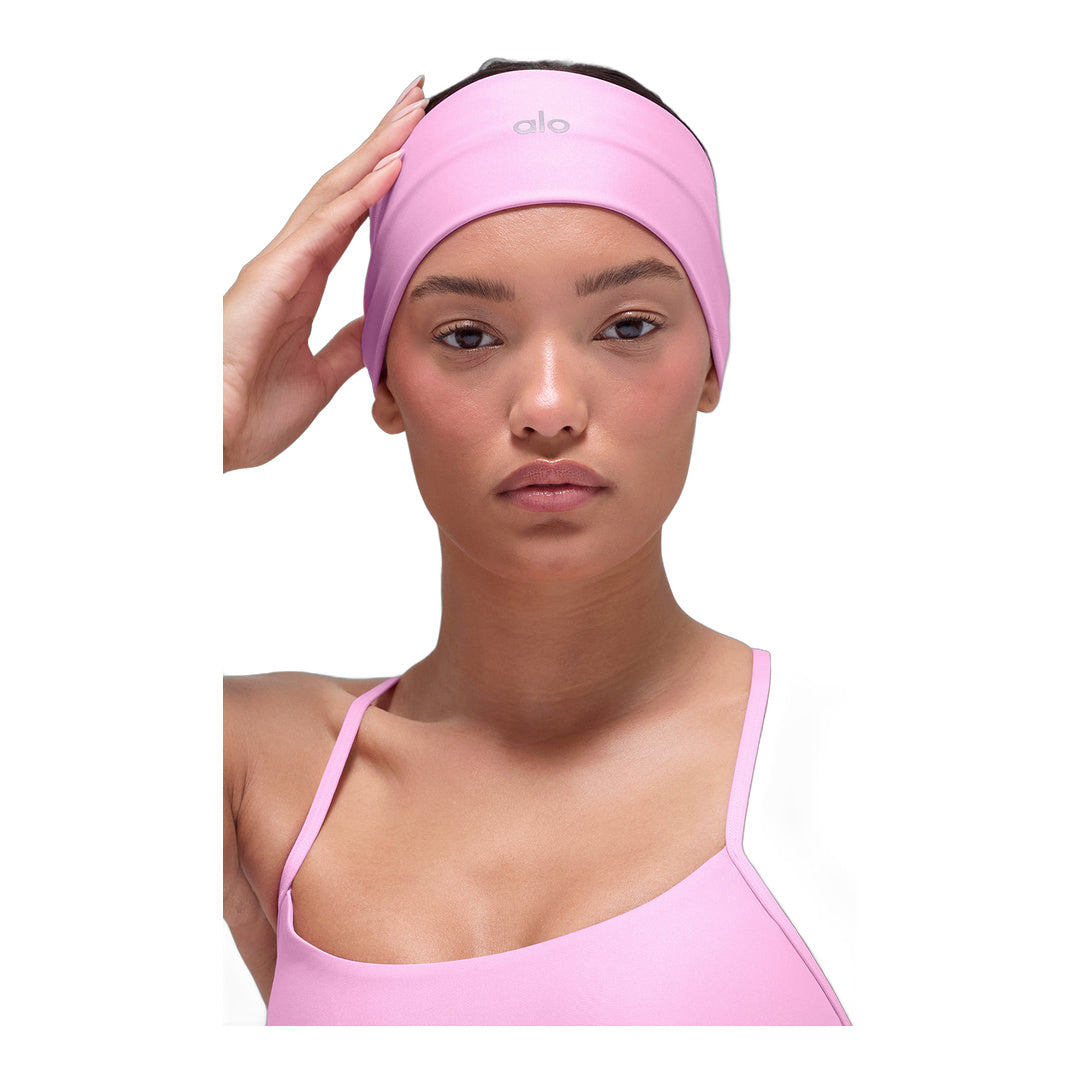 alo Airlift Headband - Candy Heart Pink