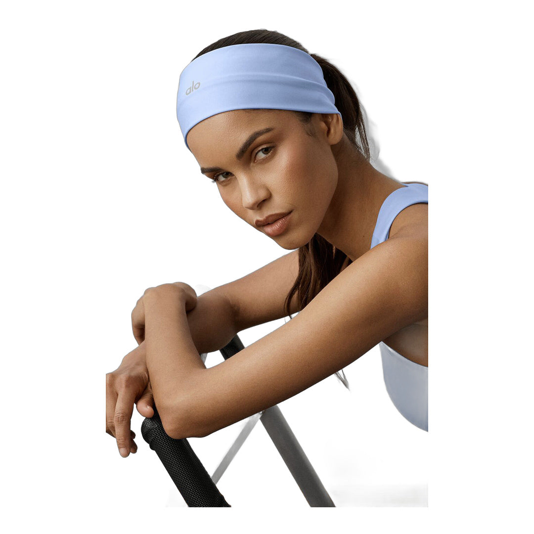 alo Airlift Headband - Light Provence Blue