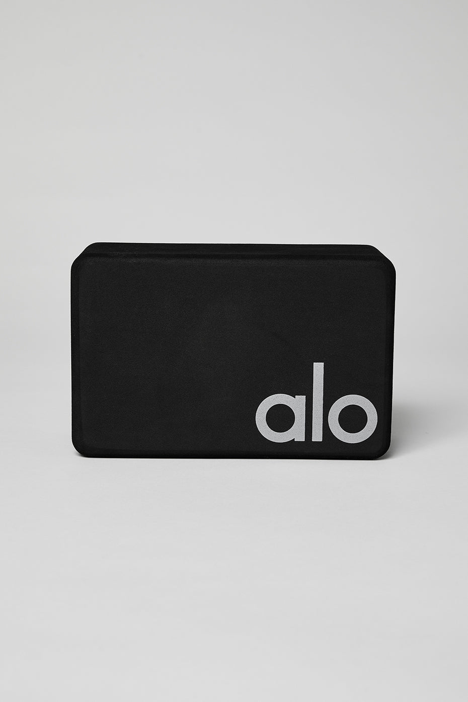alo Uplifting Yoga Block - Black/Silver