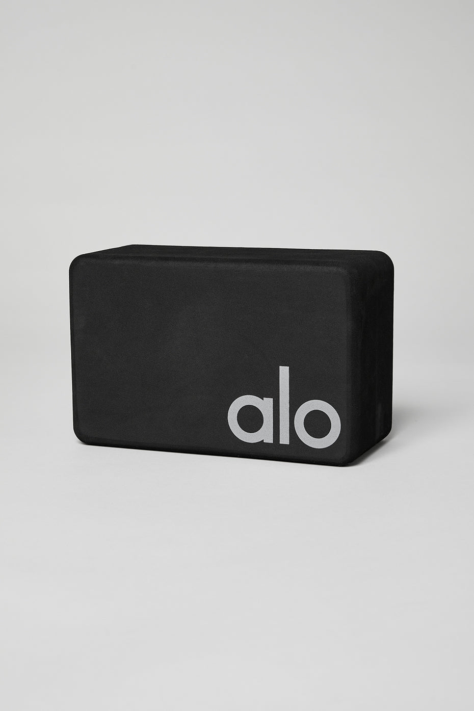 alo Uplifting Yoga Block - Black/Silver