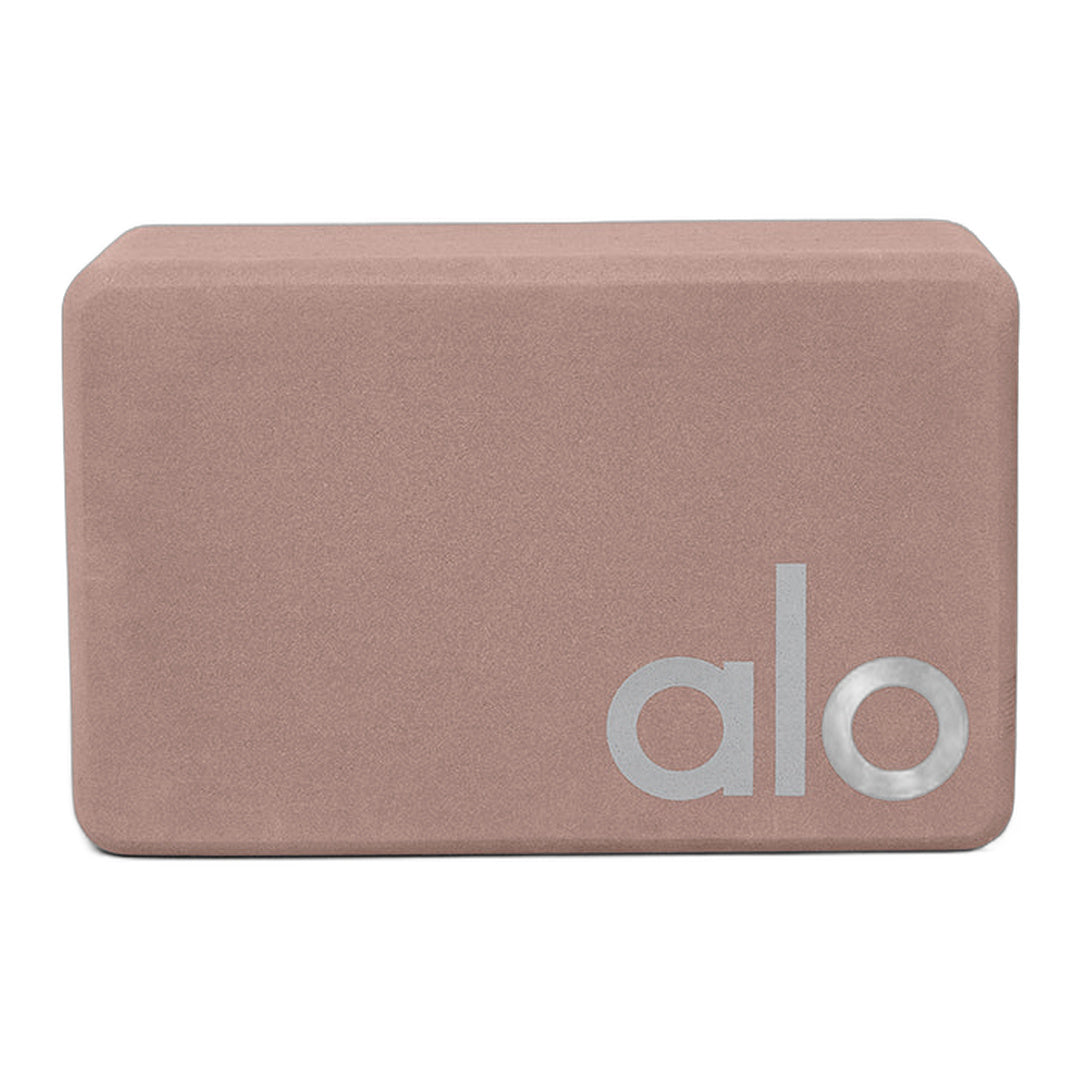 alo Uplifting Yoga Block - Smoky Quartz/Silver