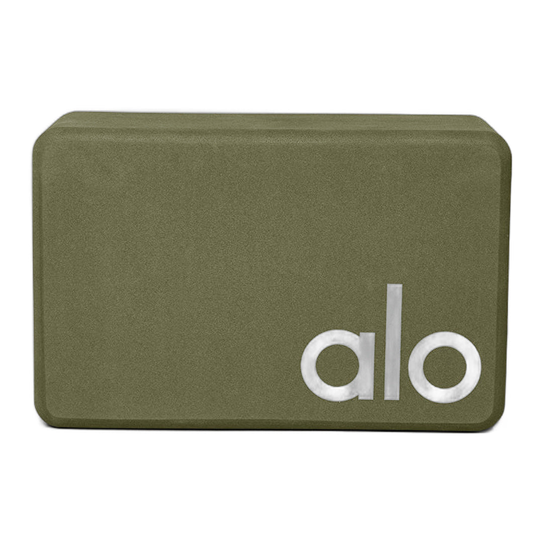 alo Uplifting Yoga Block - Jungle/Silver