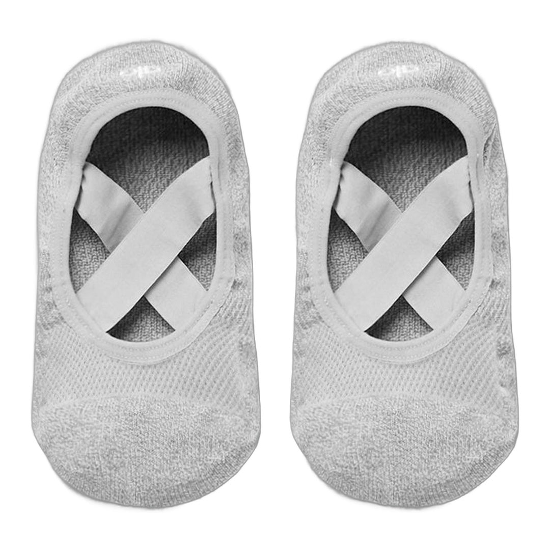 alo Women's Pivot Barre Sock - Athletic Heather Grey