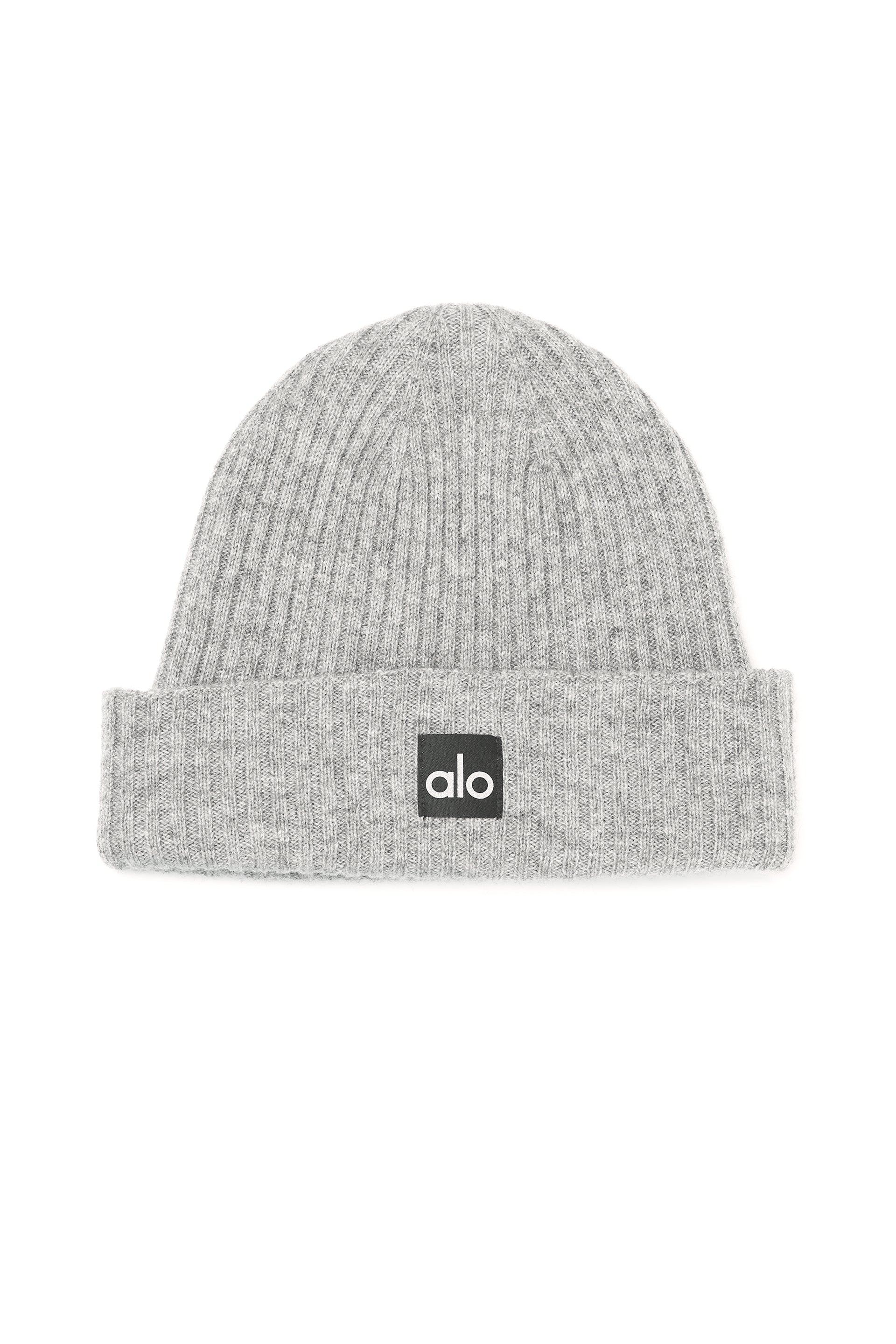 alo Cashmere Beanie - Dove Grey Heather