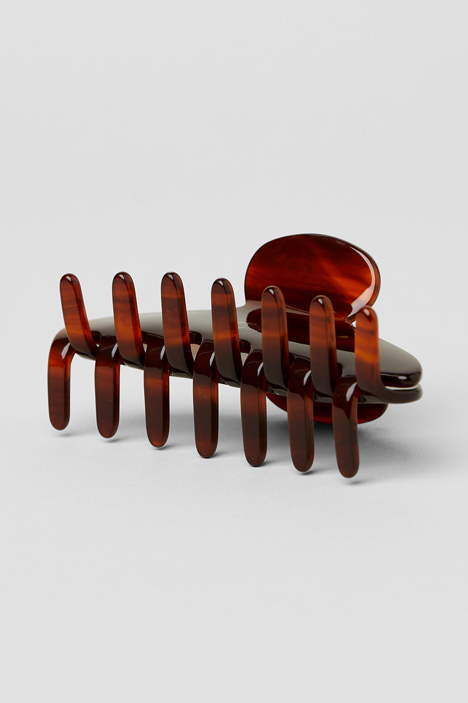 alo 90's Claw Clip - Brown Tortoise