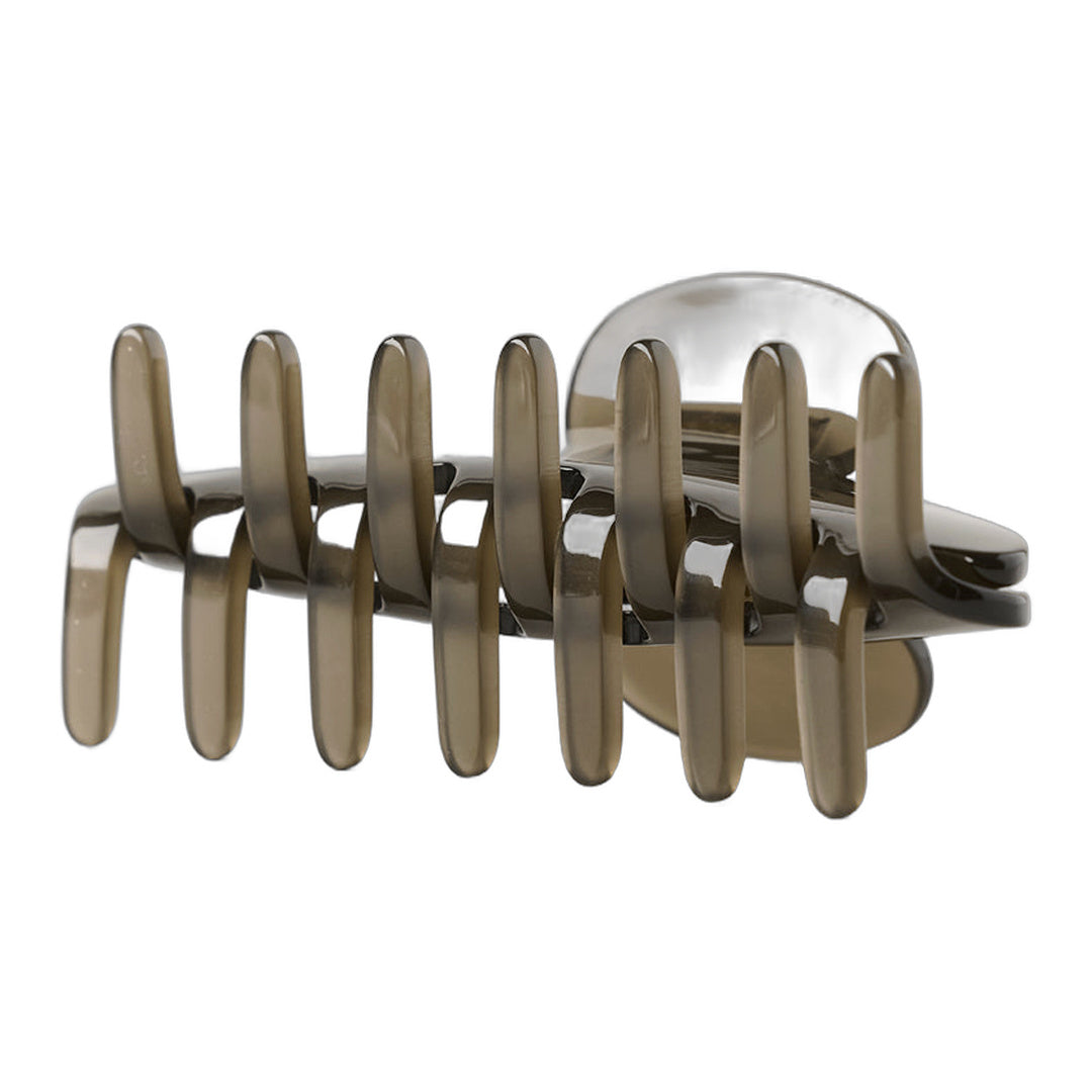 alo 90's Claw Clip - Olive Tree Clear