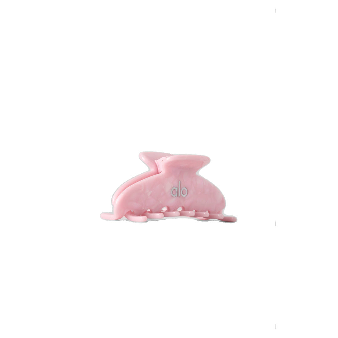 ALO 90's Claw Clip - Pink Marshmallow Shell
