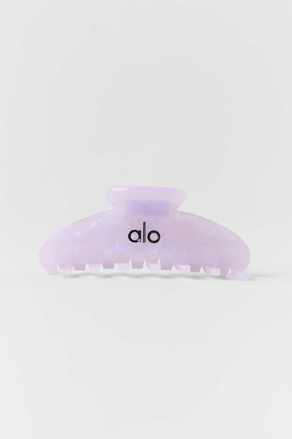 alo 90's Claw Clip - Light Provence Blue Marble