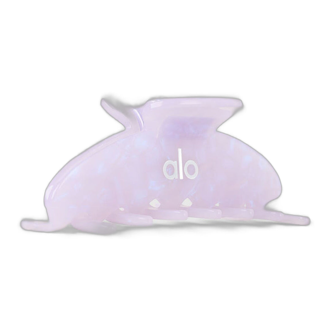 alo 90's Claw Clip - Light Provence Blue Marble