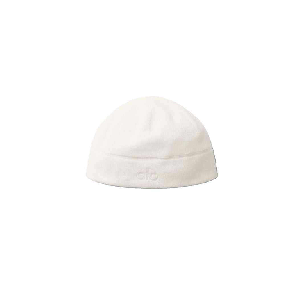 ALO Performance Fleece Beanie - Ivory/Ivory