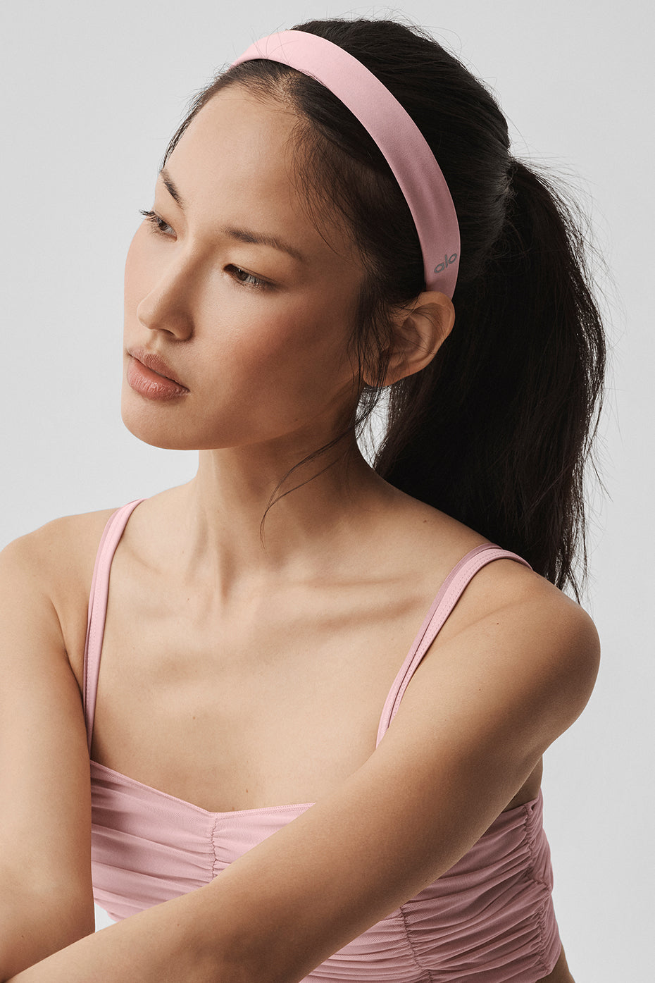 alo Airlift So Smooth Headband - Vintage Pink