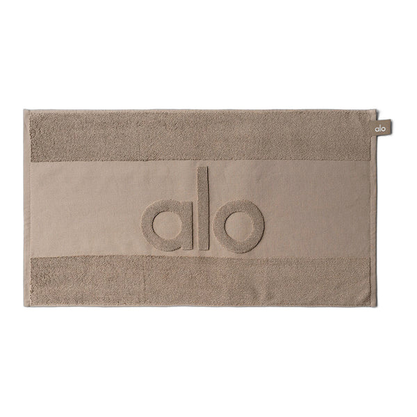 alo Keep It Cool Gym Towel - Gravel