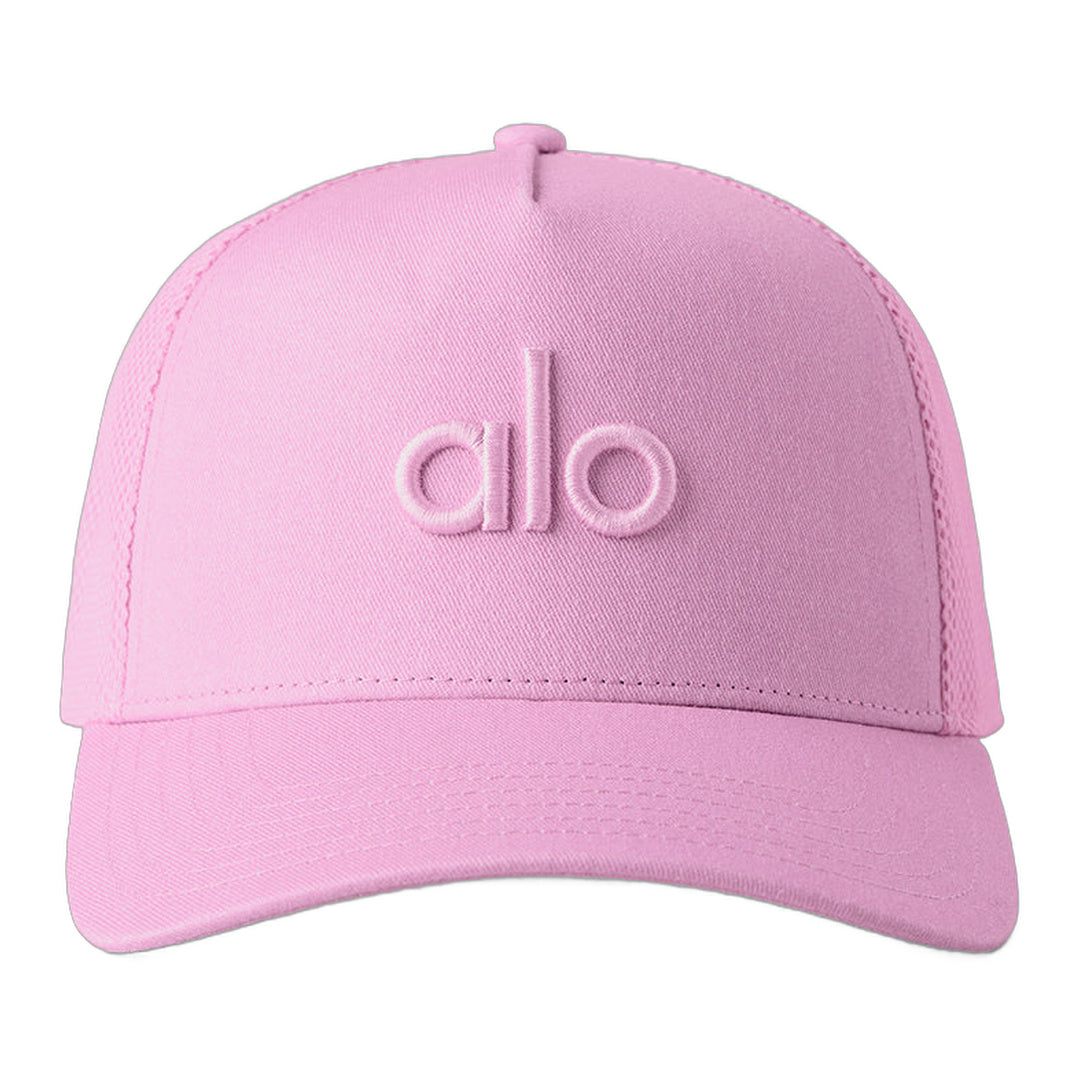 alo District Trucker Hat - Candy Heart Pink