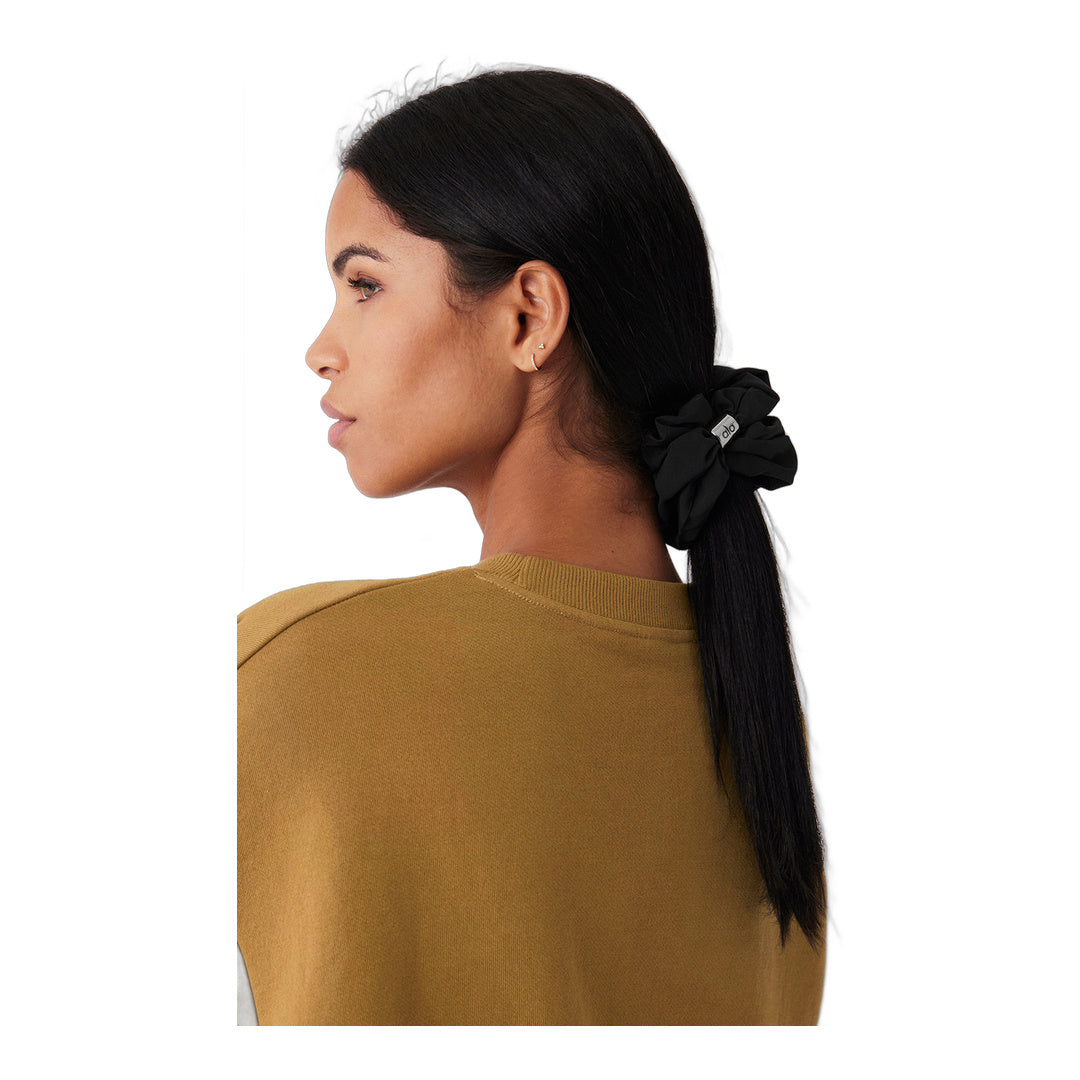 alo Bead It Oversized Scrunchie - Black