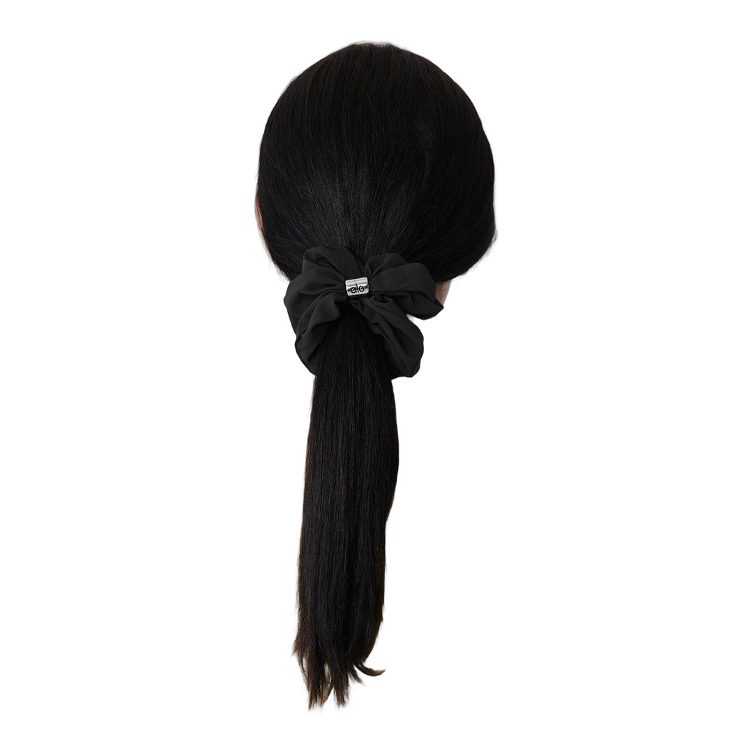 alo Bead It Oversized Scrunchie - Black