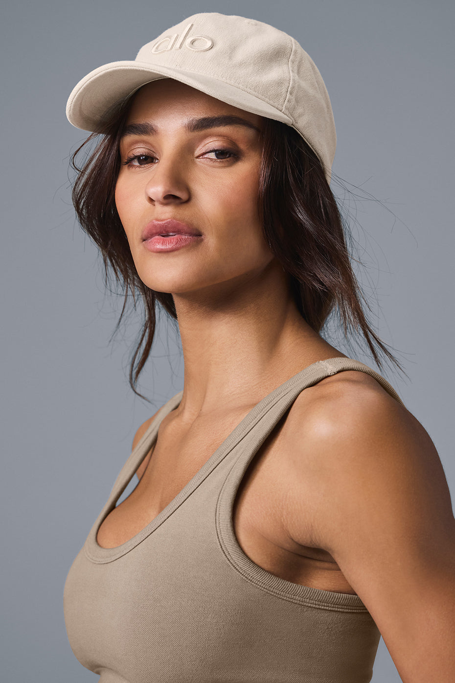 alo Washed Off-Duty Cap - Sand Dollar