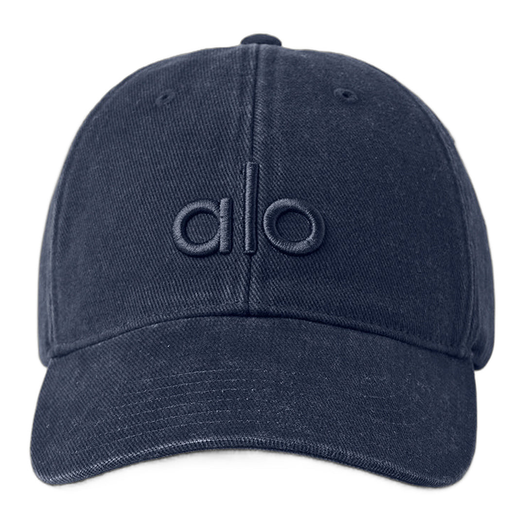 alo Washed Off-Duty Cap - Vintage Navy