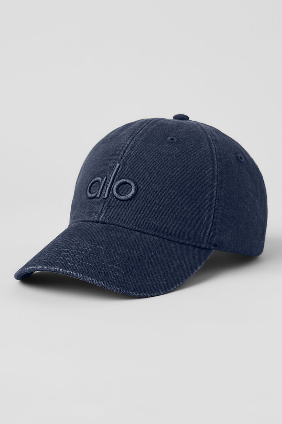 alo Washed Off-Duty Cap - Vintage Navy