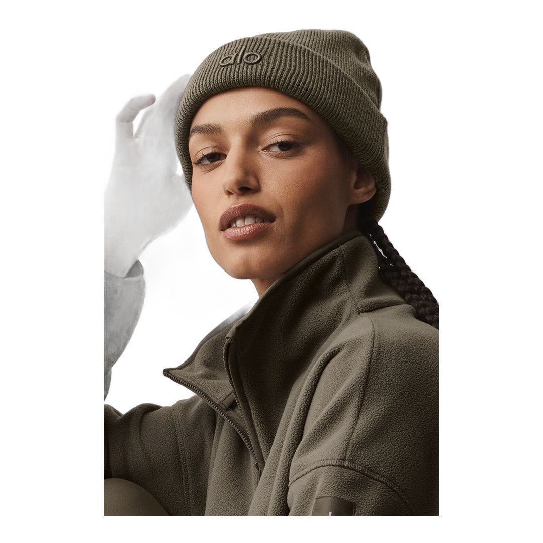 alo Notable Beanie - Olive Tree