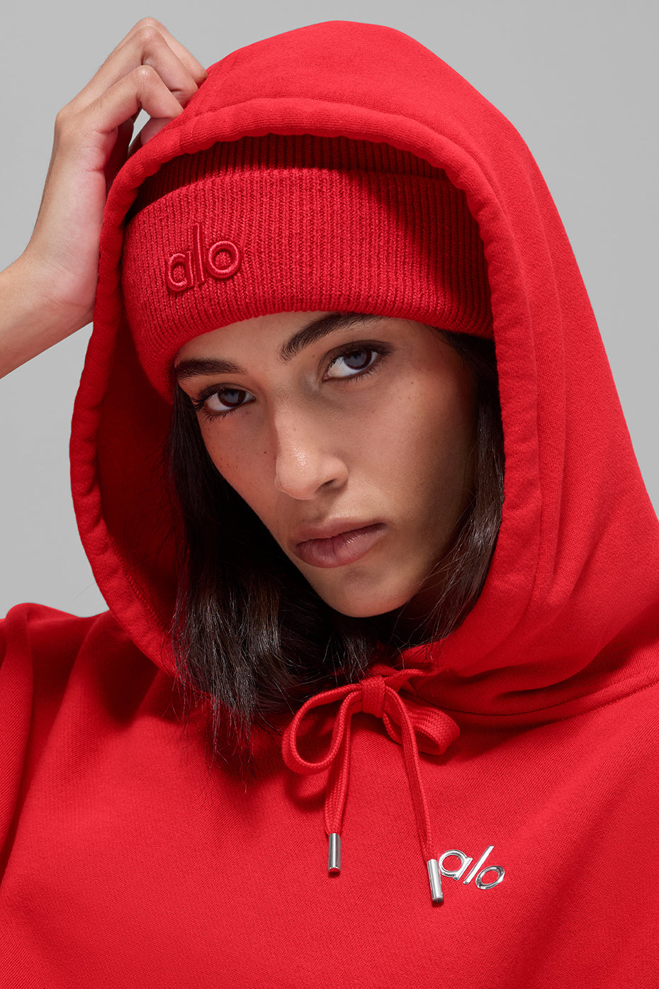 alo Notable Beanie - Bright Red
