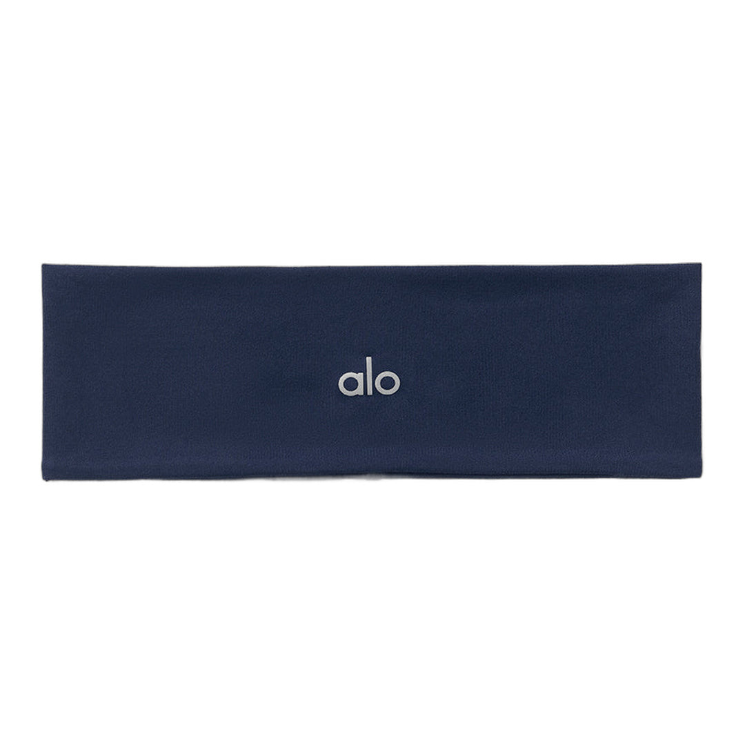 alo Performance Conquer Headband - Navy