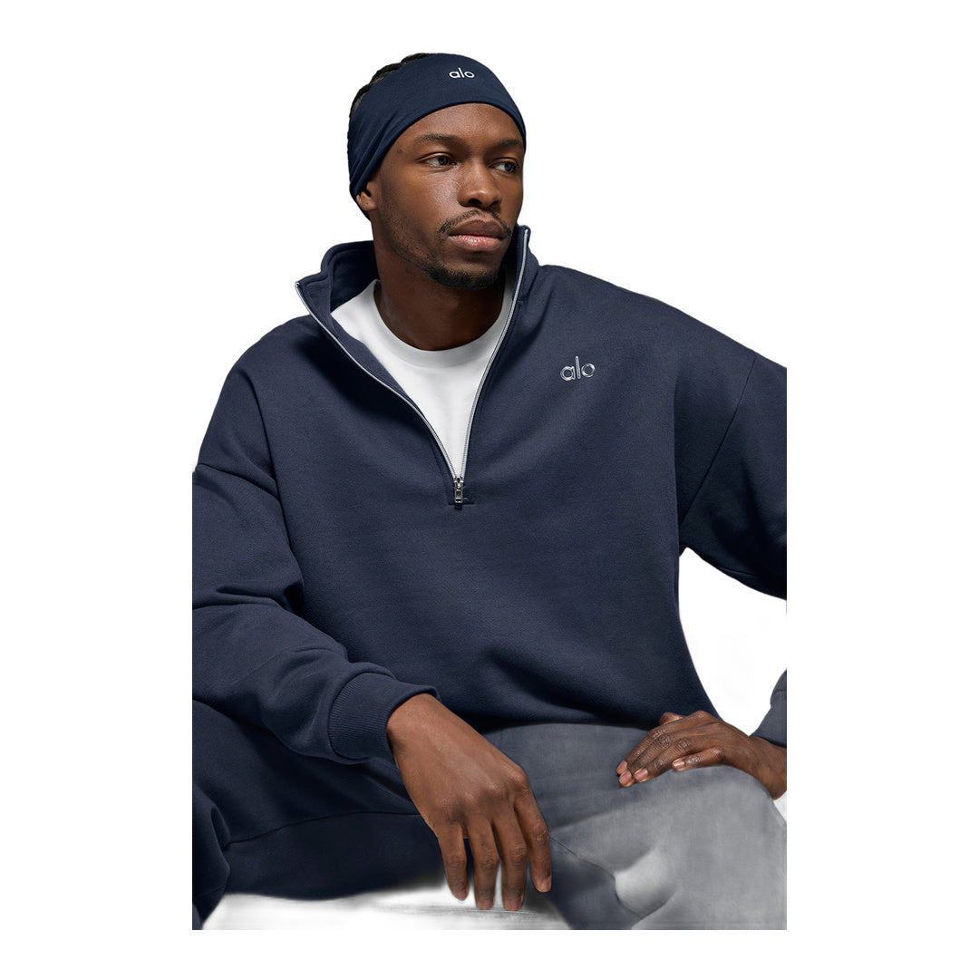 alo Performance Conquer Headband - Navy