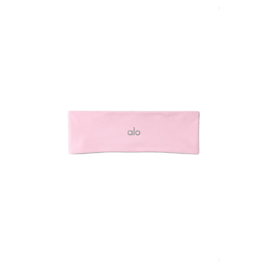 ALO Performance Conquer Headband - Pink Marshmallow