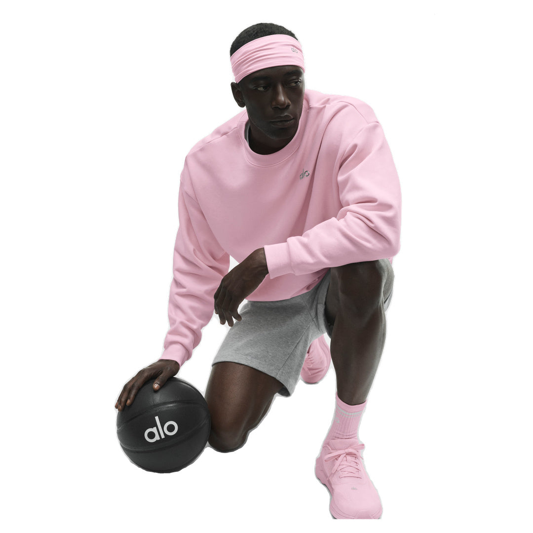 ALO Performance Conquer Headband - Pink Marshmallow