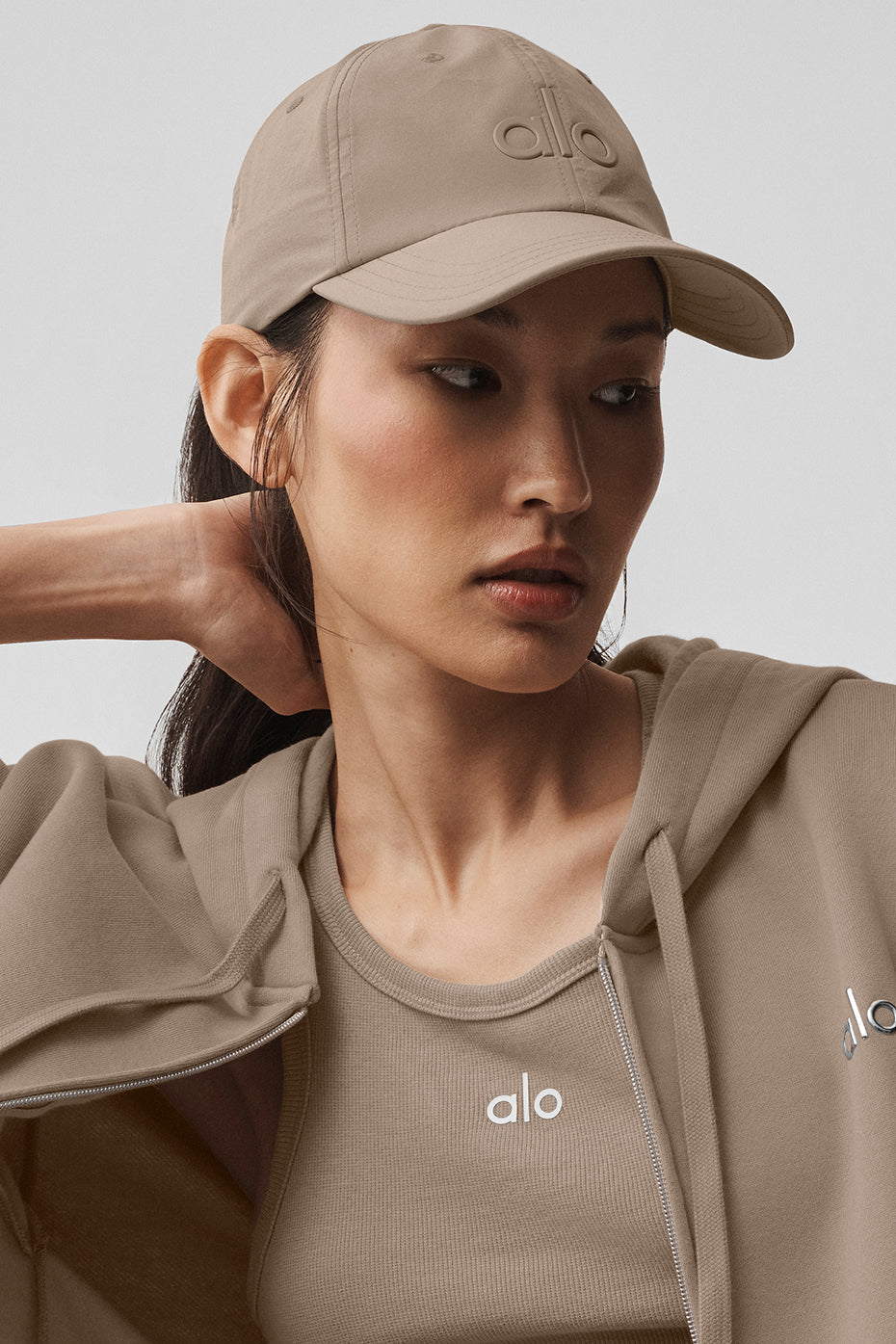 alo Performance Off-Duty Cap - Gravel
