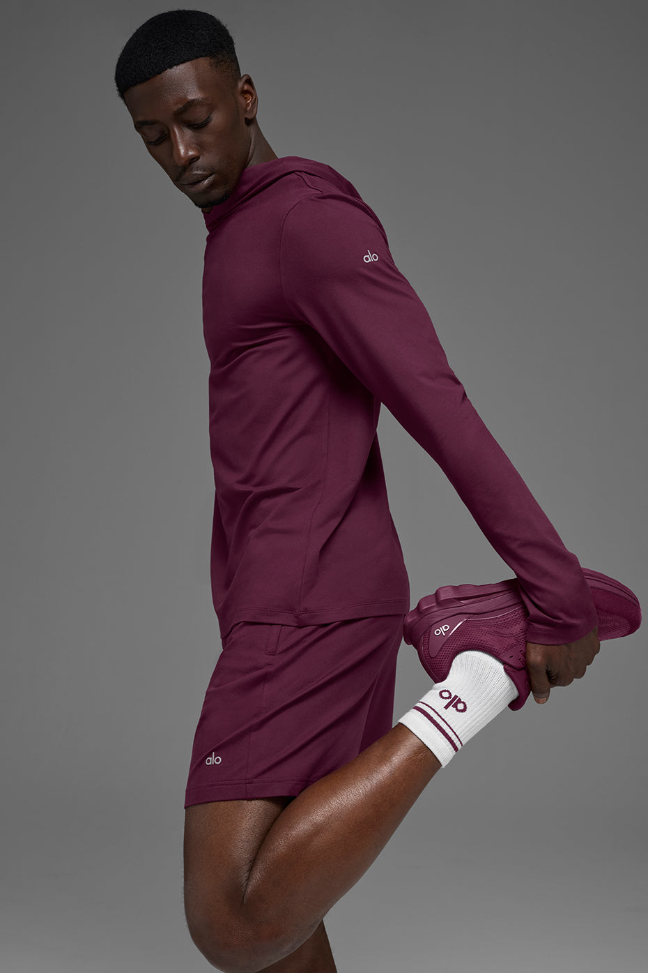 alo ALO Runner - Burgundy