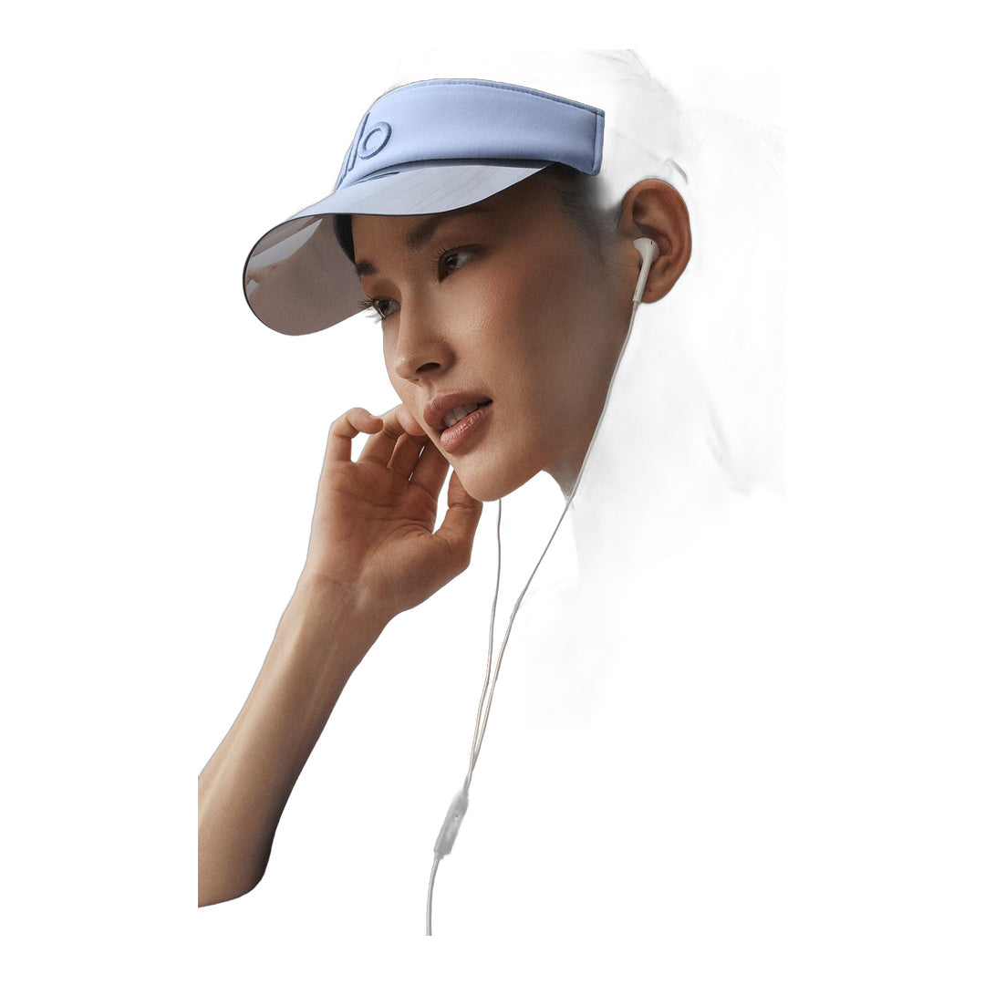 alo Airlift Solar Visor - Light Provence Blue