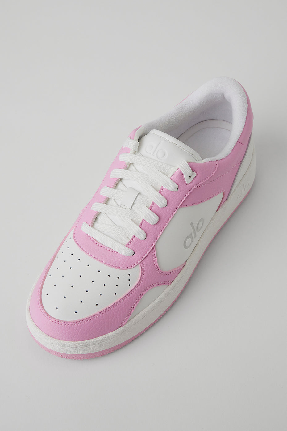 alo ALO Recovery Mode Sneaker - Pink/White