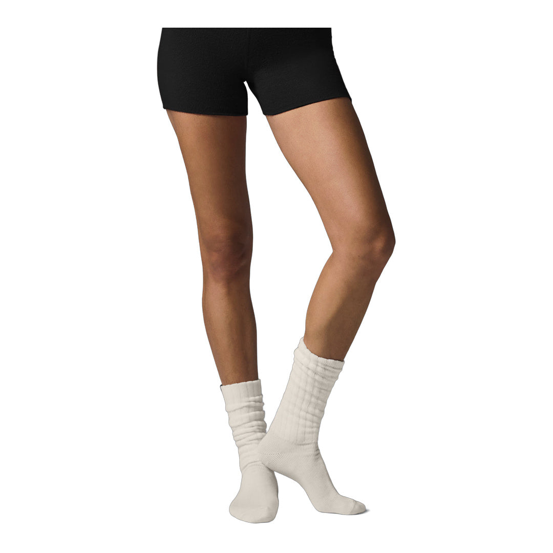 alo Unisex Scrunch Sock - Bone