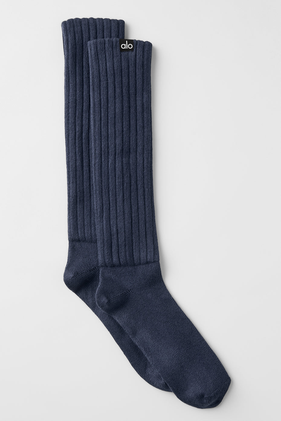 alo Unisex Scrunch Sock - Navy