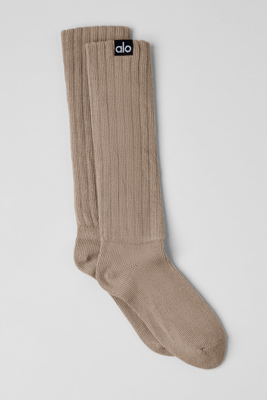 alo Unisex Scrunch Sock - Gravel