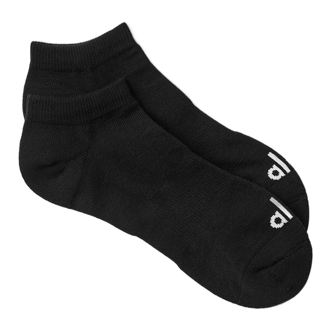 alo Unisex Street Sock - Black/White
