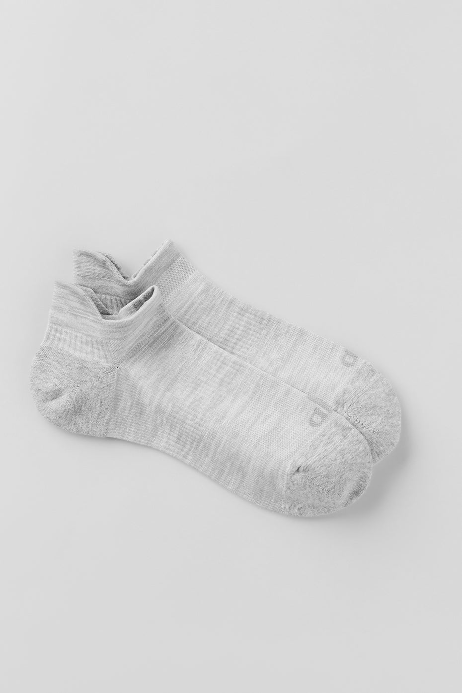alo Unisex Performance Tab Sock - Athletic Heather Grey