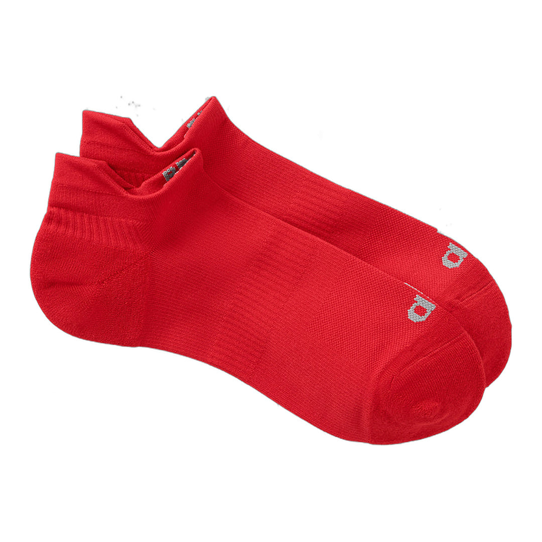 alo Unisex Performance Tab Sock - Bright Red