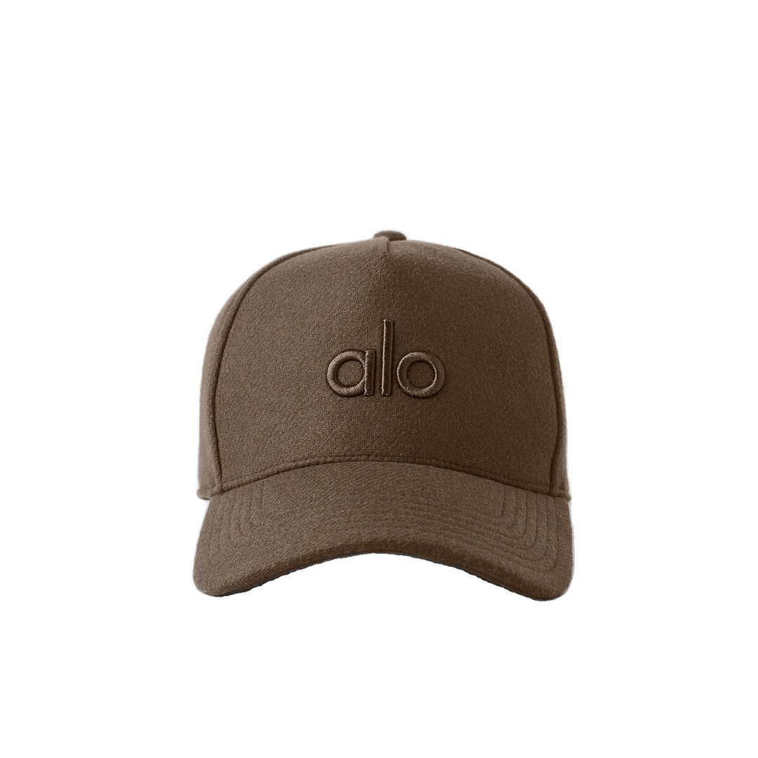 ALO Wool Blend District Trucker Hat - Espresso
