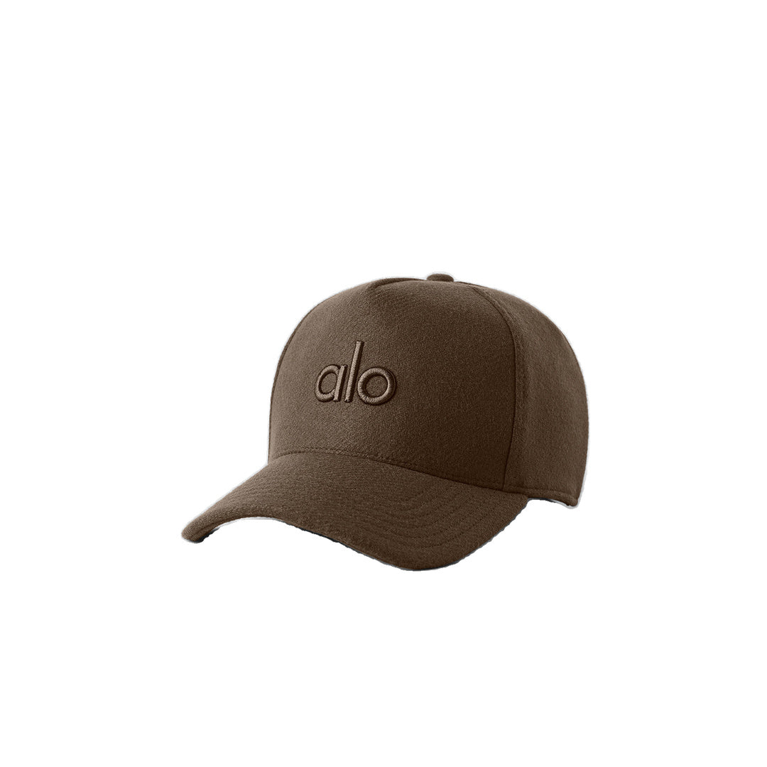 ALO Wool Blend District Trucker Hat - Espresso