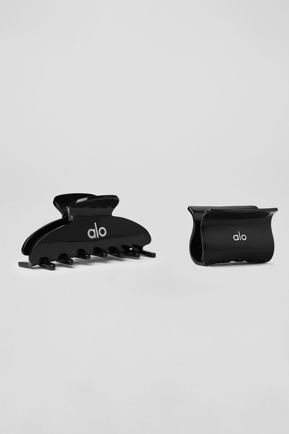 alo Effortless Claw Clip (2-Pack) - Black