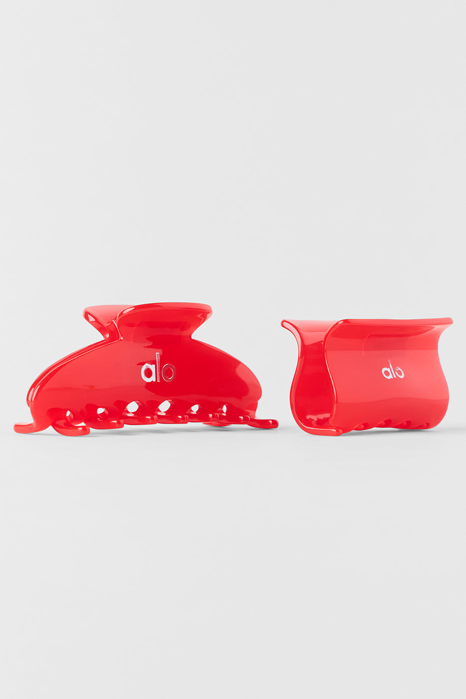 alo Effortless Claw Clip (2-Pack) - Bright Red