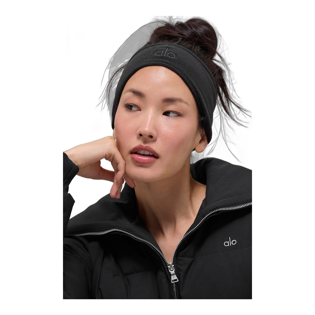 alo Polar Fleece Ear Warmer - Black