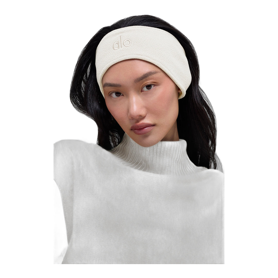 alo Polar Fleece Ear Warmer - Ivory