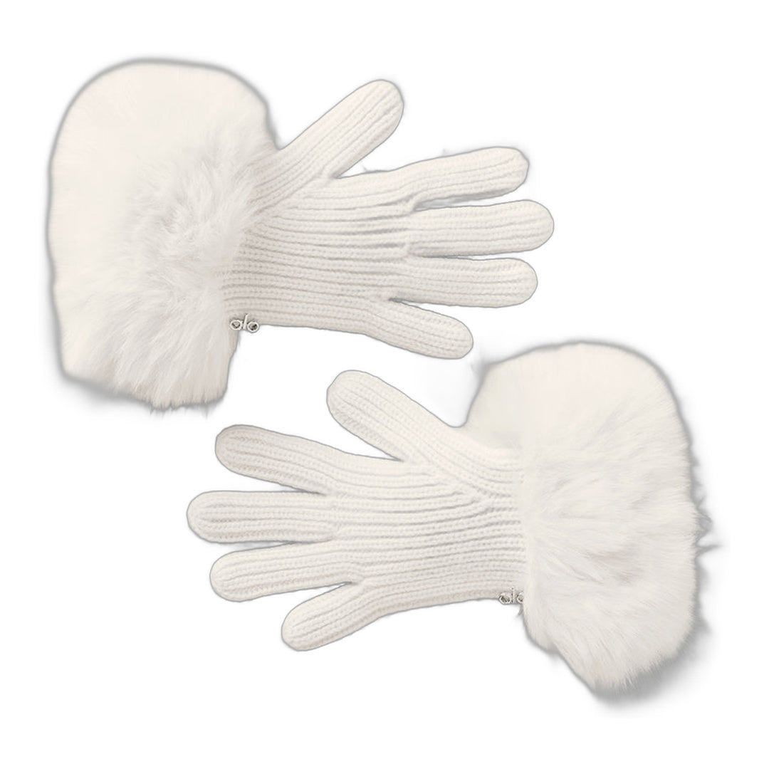 alo Courchevel Cashmere Gloves - Ivory