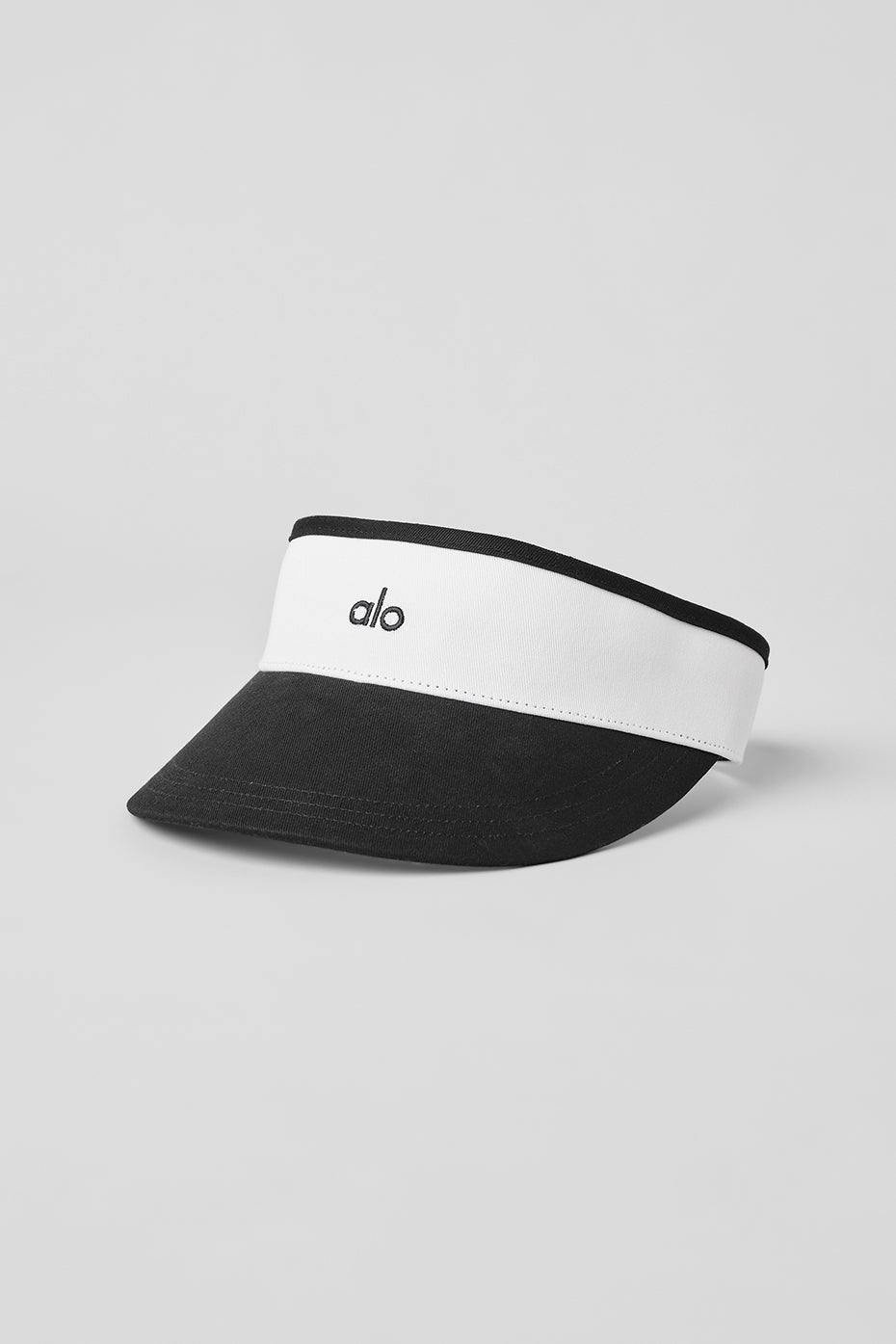 alo Colorblock Visor - Black/White